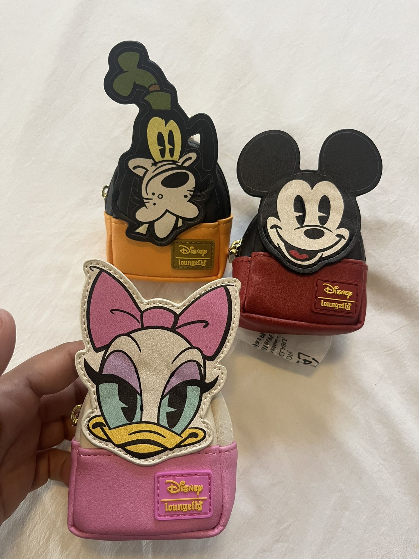 Disney Loungefly Mini Backpack Keychains