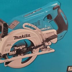 Makita Circular Saw XSR01Z 18-Volt X2 LXT Brushless Cordless Rear Handle