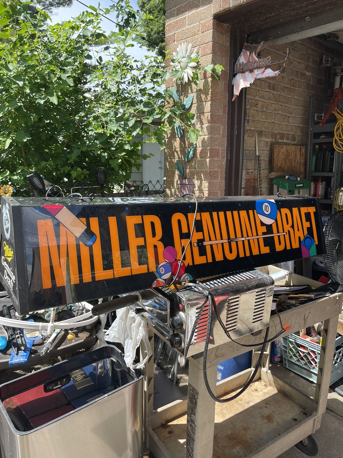 MGD Pool Table Bar Lights Sign $111 OBO