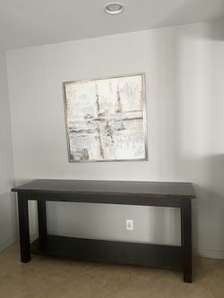 Solid Wood Console Table Entry Table
