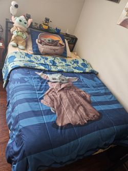 Star Wars Mandalorian Grogu Comforter Set