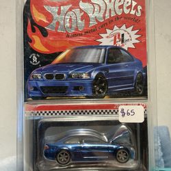 Hot Wheels RLC Blue 2006 BMW M3