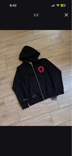 Chrome Hearts Zip Up Hoodie