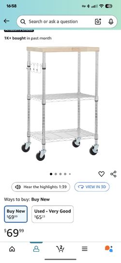 Portable Kitchen Table