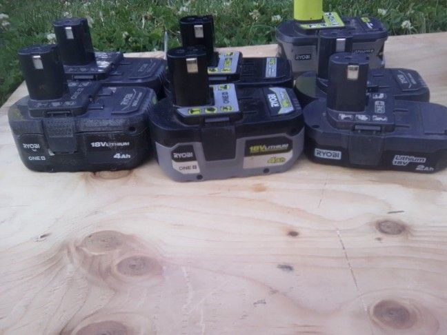RYOBI BATTERIES