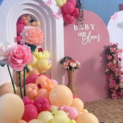 Baby Bloom Balloon garlands