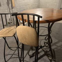 Table with two stools