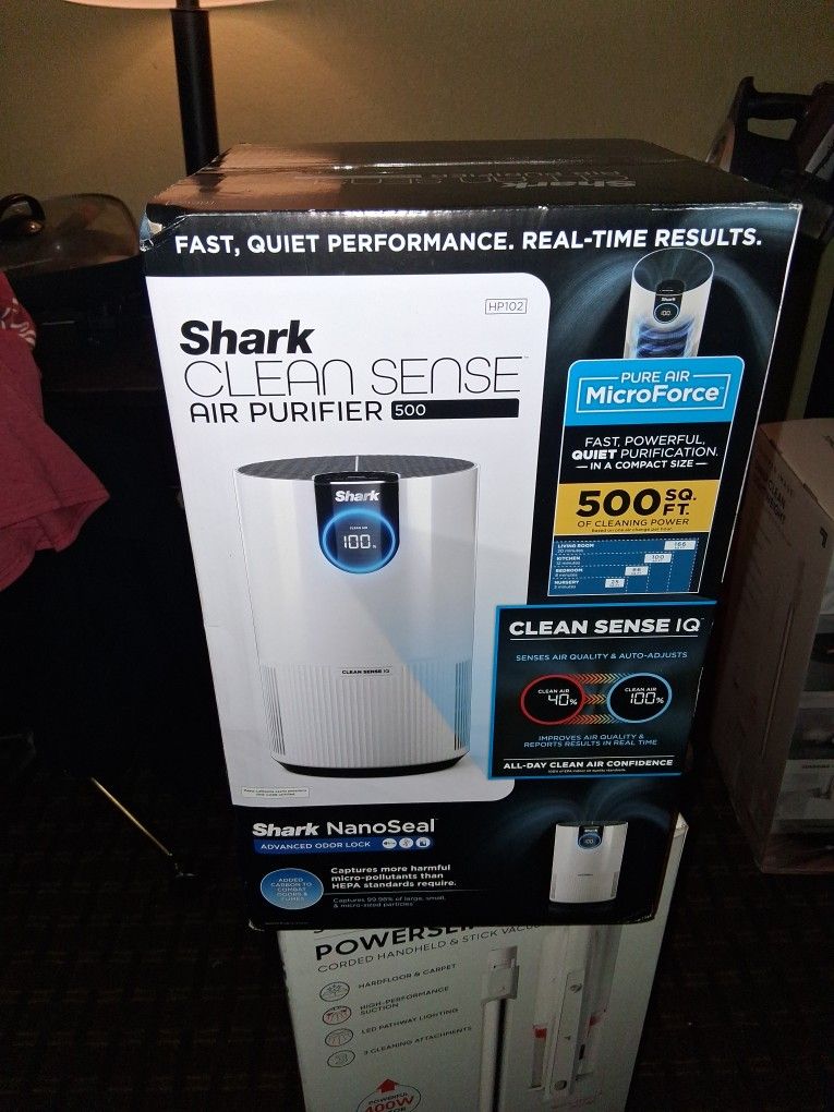 Shark Clean Sense Are Purifier 500