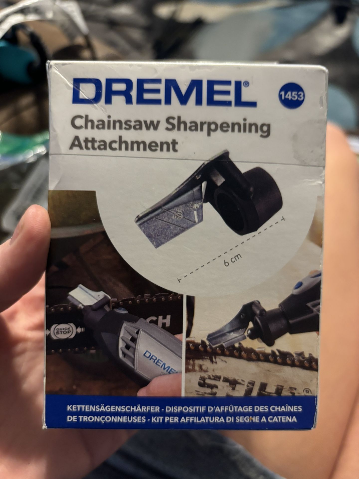 Dremel Chainsaw Sharpening Attachment