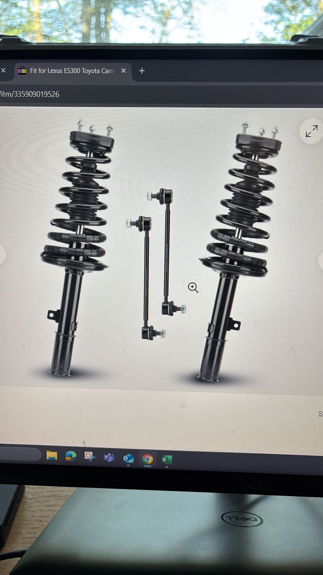 Shocks And Swaybars For 2002-03 Camry