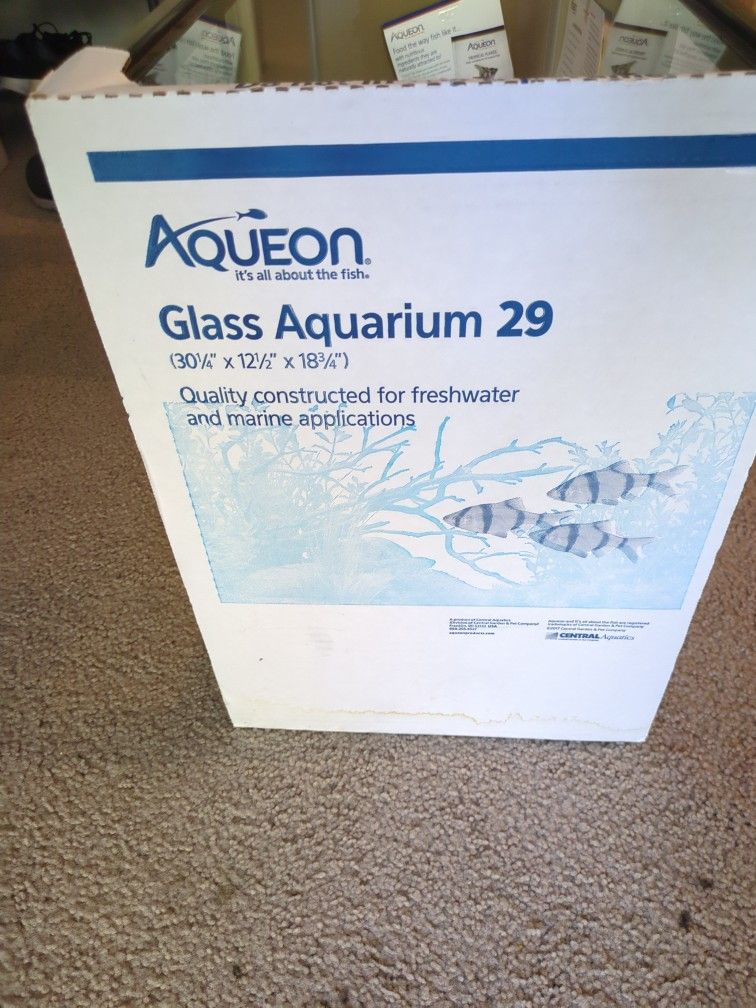 Aqueon Glass Aquarium 29 Gallon