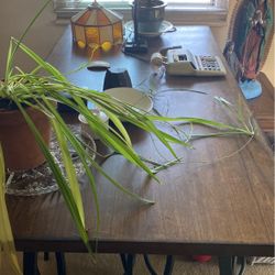 Dining room table with wine rack