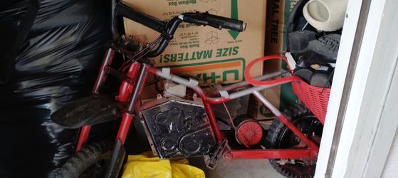 Razor electric mini bike