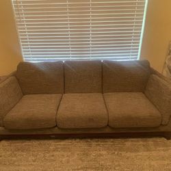 Grey Sofa/Couch -Must Go! 