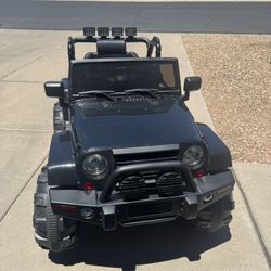12V Kids Ride In Jeep
