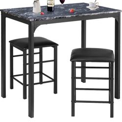 Table & 2 Stools
