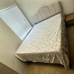 Moving sale! Queen Size Bed Frame and Mattress - Good Condition