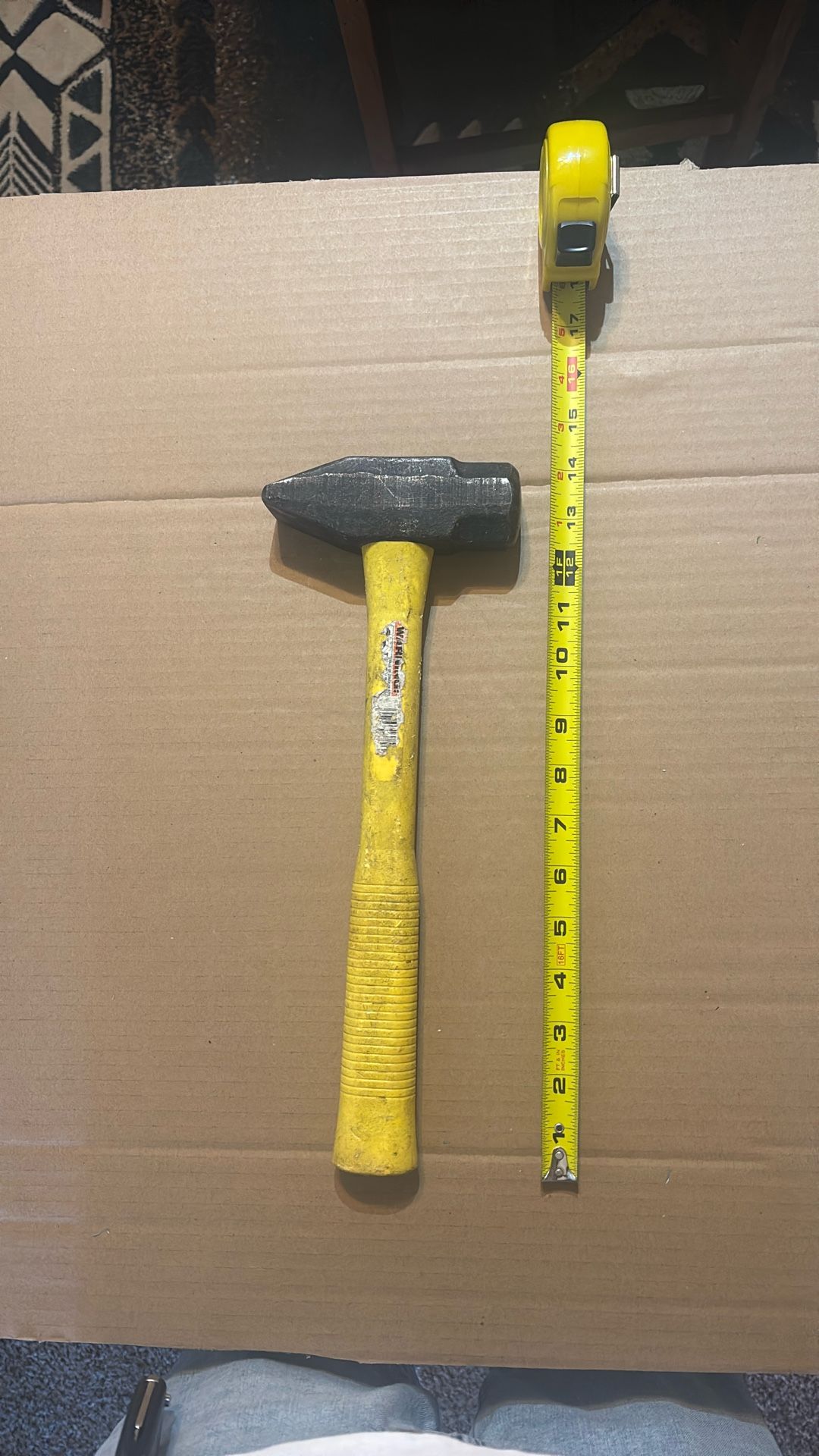 Stanley Straight Peen 3 Lb Sledge Hammer