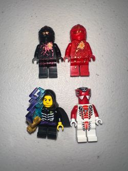 LEGO Ninjago NRG Kai and Cole + Lloyd and Fang Suei