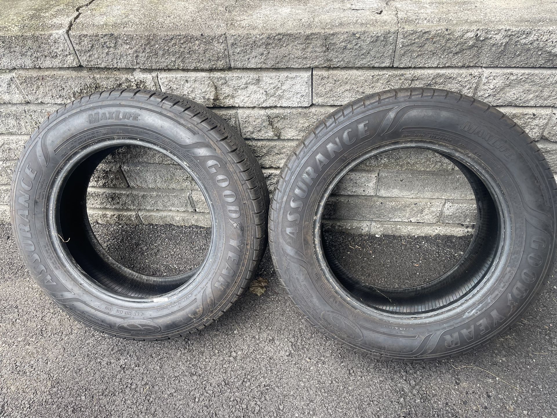 Tire set Goodyear