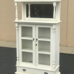 Antique French - China Cabinet 
