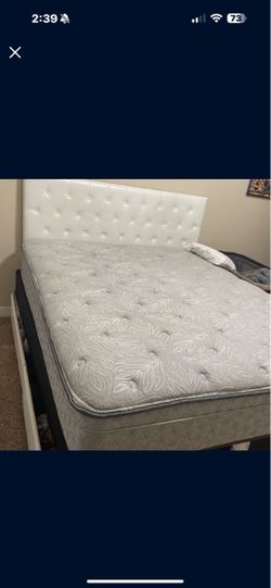 Bed frame with storage
