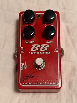 Rare Xotic Effects Andy Timmons BB Preamp Artist Sample