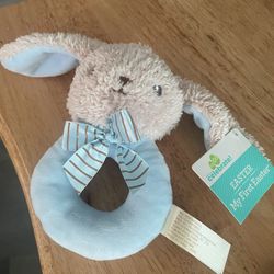 my first Easter rattle brand new with tags