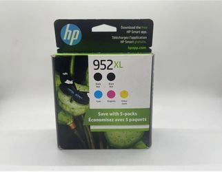 HP - 952XL Multipack Ink Cartridge, 5/Pack