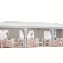 For Sale White Party Tent 10x30 Backyard Canopy And Cover
