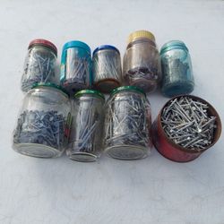 Miscellaneous, nails, everything you see $5.