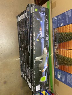 Laser X 4 blasters