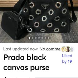 Prada Black Bag/crossbody 