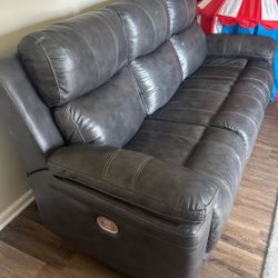 2 Piece Automated Reclining Couch 