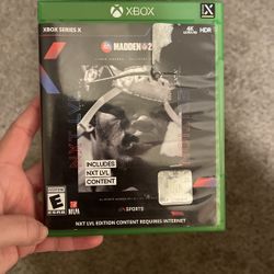 Madden 21 Xbox Series X
