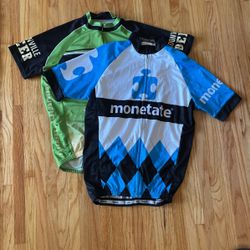 Men’s Cycling Jerseys Size Medium 