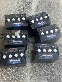 Golf cart batteries