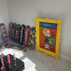 Alec Monopoly /supreme Skateboards 