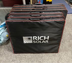 Rich Solar/portable folding 200w solar panels