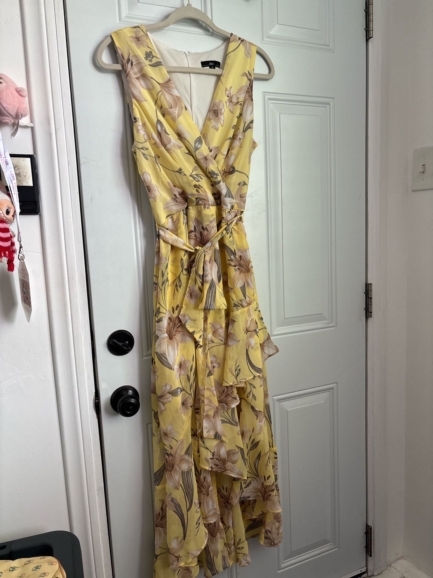 R&K Yellow Floral Dress