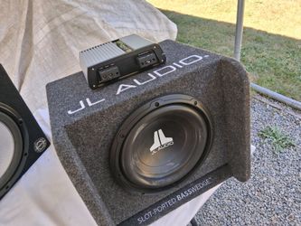 JL 10inch sub and amp