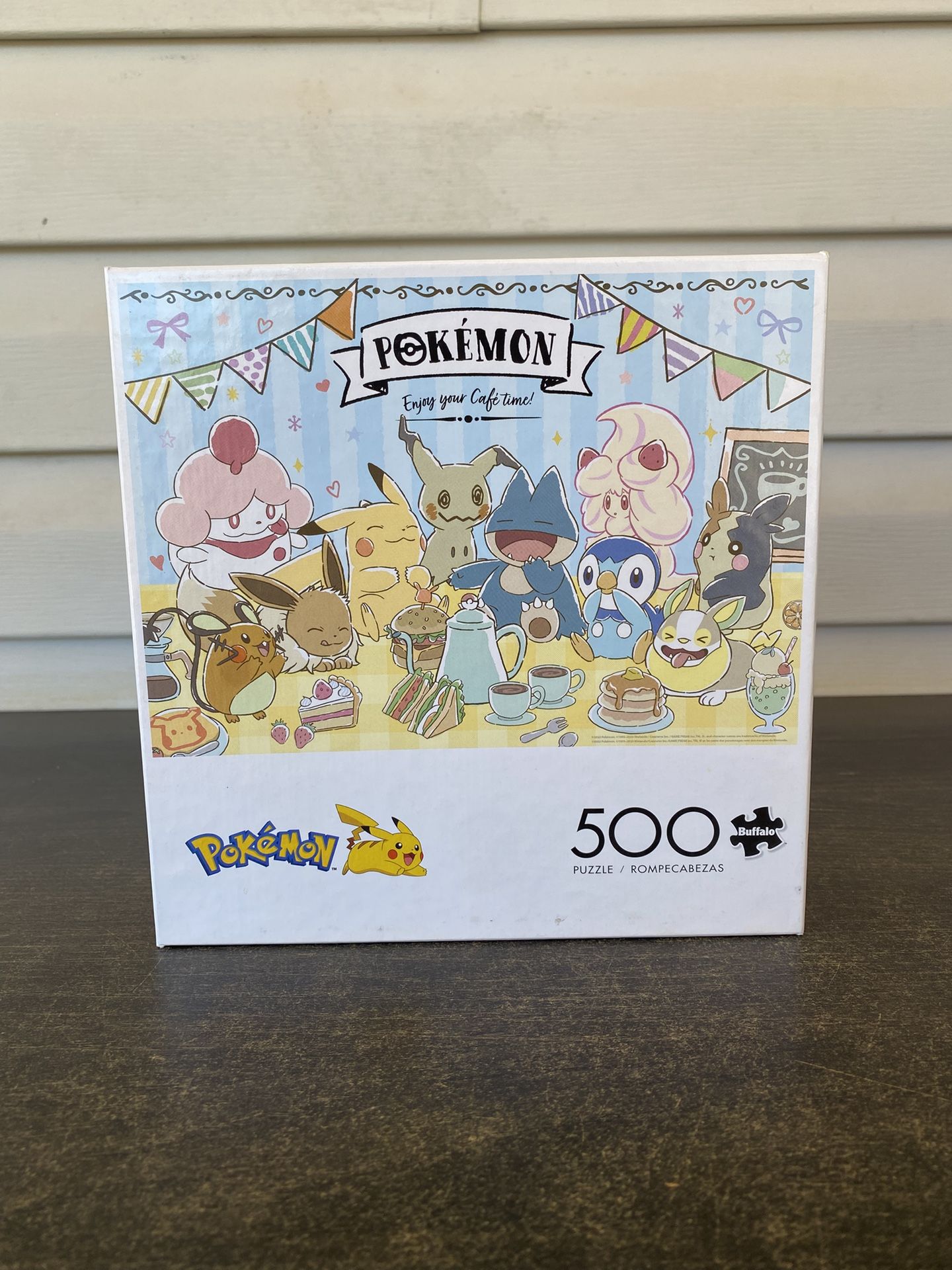 Buffalo Games 500-Piece Pokemon Cafe Adult Interlocking Jigsaw Puzzle