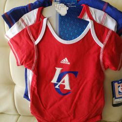 LA NBA onesie 3 Piece 