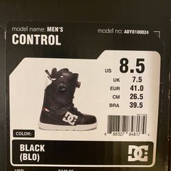 New DC Control Snow Boots