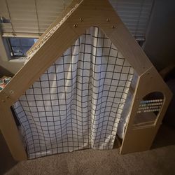 Kids Indoor Wooden Playhouse