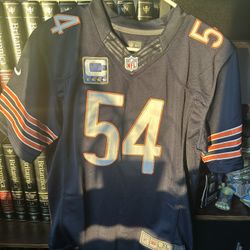New Chicago Bears youth XL Urlacher 54 Jersey W Patch 