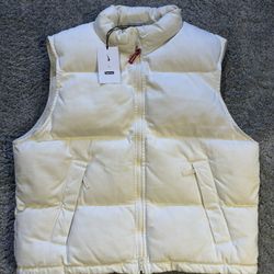 Supreme X Nike Denim Puffer Vest 