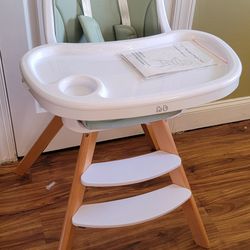 3 In 1 Wooden High Chair