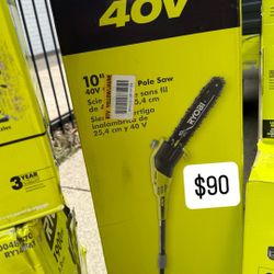 Pole Saw, 10 Inches 40V