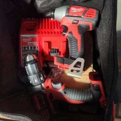 Milwaukee Drill/impact Driver And Charger